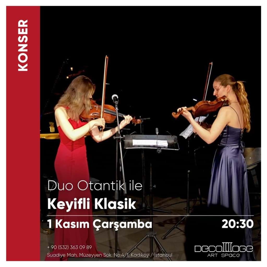 Duo Otantik ile Keyifli Klasik Konseri resmi